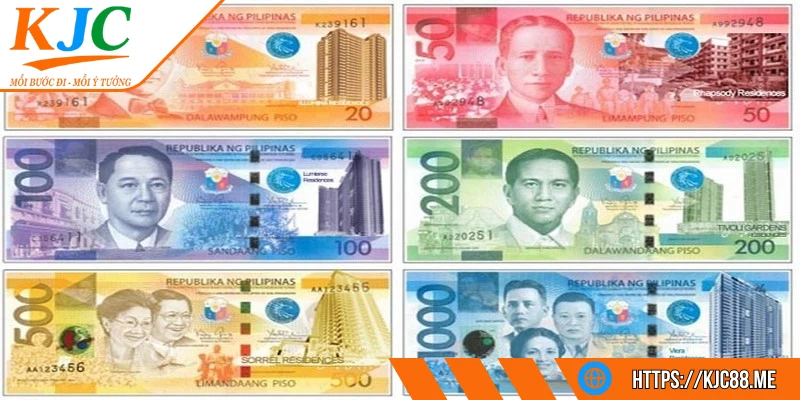 mệnh giá tiền Philippines